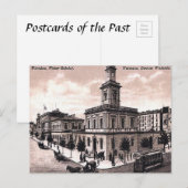 Oud Briefkaart - Warschau, Polen (Voorkant / Achterkant)