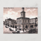 Oud Briefkaart - Warschau, Polen (Voorkant)