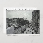 Oud Briefkaart - Warschau, Polen (Voorkant / Achterkant)