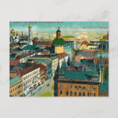 Oud Briefkaart - Warschau, Polen (Voorkant)