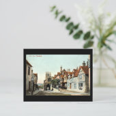 Oud Briefkaart, Warwick, West Gate in 1905 Briefkaart (Staand voorkant)