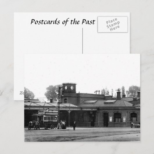 Oud Briefkaart - Watford Junction Station (Voorkant / Achterkant)