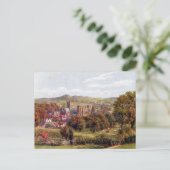 Oud Briefkaart - Wells Cathedraal, Somerset (Staand voorkant)