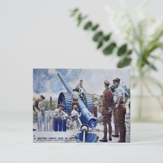 Oud Briefkaart - Wereldoorlog 1 (Staand voorkant)