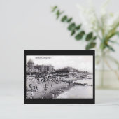 Oud Briefkaart, werkstrand Briefkaart (Staand voorkant)