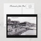 Oud Briefkaart, werkstrand Briefkaart (Voorkant / Achterkant)