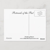 Oud Briefkaart, werkstrand Briefkaart (Achterkant)