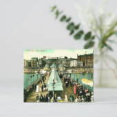 Oud Briefkaart - West Pier, Brighton, Sussex (Staand voorkant)