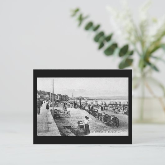 Oud Briefkaart - Weymouth, Dorset (Staand voorkant)