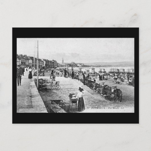 Oud Briefkaart - Weymouth, Dorset (Voorkant)