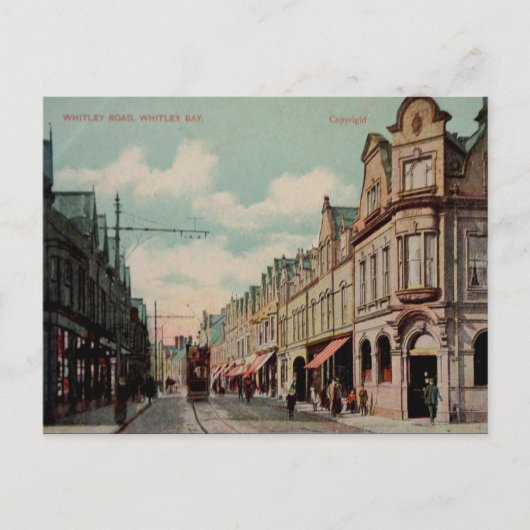Oud Briefkaart - Whitley Bay (Voorkant)