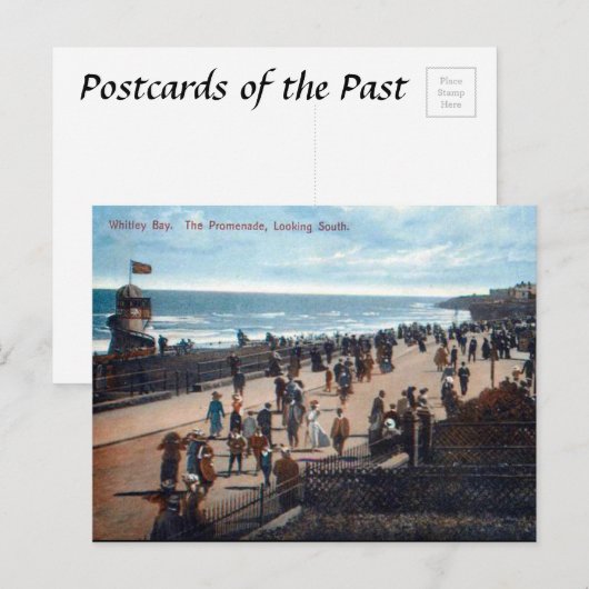 Oud Briefkaart - Whitley Bay (Voorkant / Achterkant)