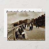 Oud Briefkaart - Whitley Bay, Tyne en Draag (Voorkant / Achterkant)