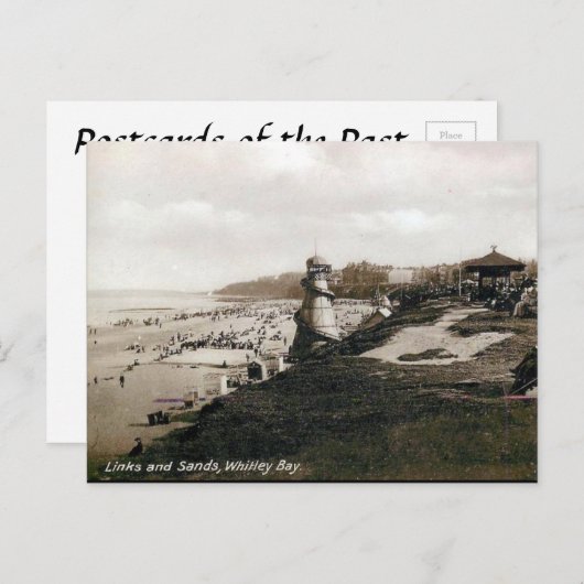 Oud Briefkaart - Whitley Bay, Tyne en Draag (Voorkant / Achterkant)