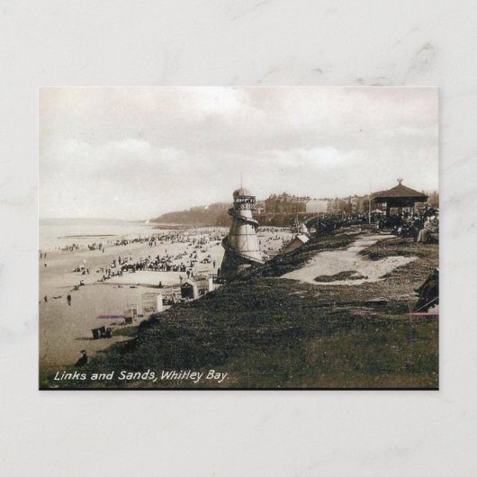 Oud Briefkaart - Whitley Bay, Tyne en Draag (Voorkant)
