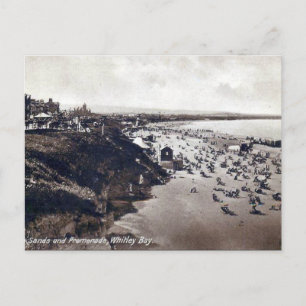 Oud Briefkaart - Whitley Bay, Tyne en Draag
