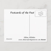 Oud Briefkaart - Wilton, Wiltshire (Achterkant)