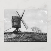Oud Briefkaart - Windmolen, bril, eenden (Voorkant)