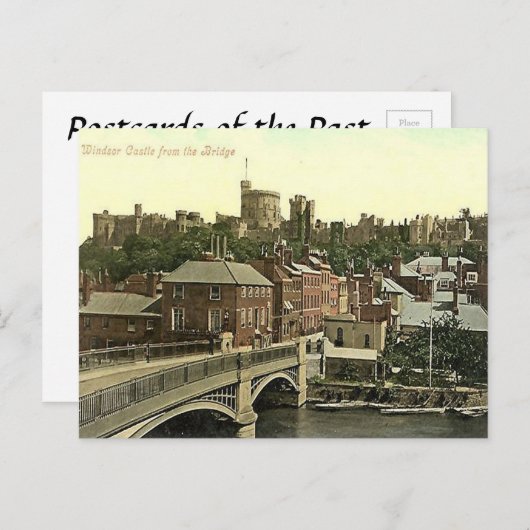 Oud Briefkaart - Windsor Castle (Voorkant / Achterkant)