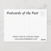 Oud Briefkaart - Windsor Castle (Achterkant)