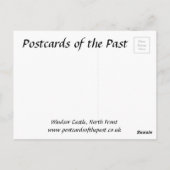 Oud Briefkaart - Windsor Castle, North Front (Achterkant)