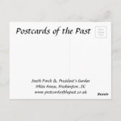 Oud Briefkaart - Witte Huis, Washington, DC (Achterkant)