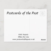 Oud Briefkaart - Witte Star Line "Majestic" (Achterkant)