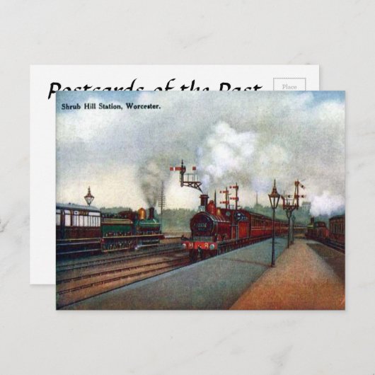 Oud Briefkaart - Worcester (Voorkant / Achterkant)