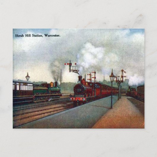 Oud Briefkaart - Worcester (Voorkant)