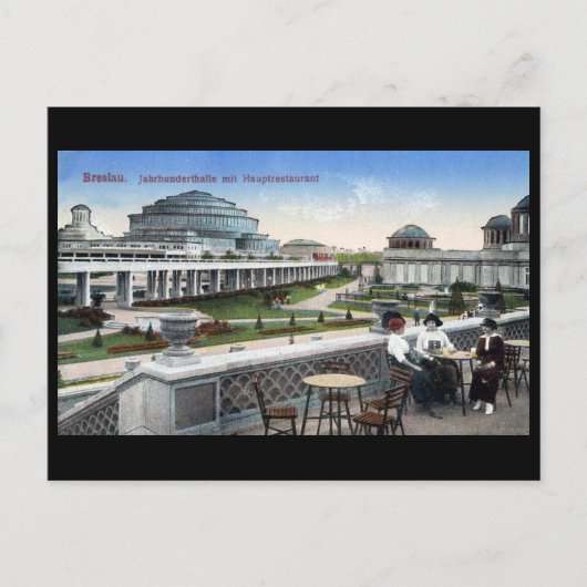 Oud Briefkaart - Wroclaw (Breslau), Polen (Voorkant)