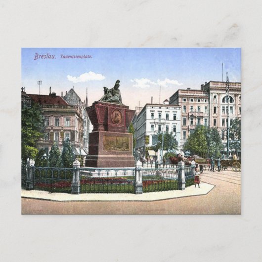 Oud Briefkaart - Wroclaw, Polen (Voorkant)
