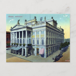 Oud Briefkaart - Wroclaw, Polen