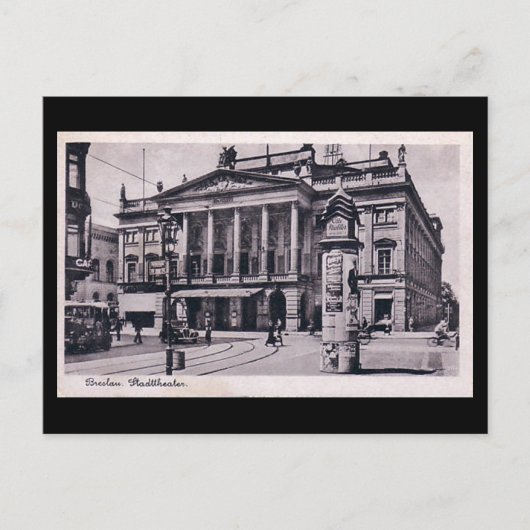 Oud Briefkaart - Wroclaw, Polen (Voorkant)