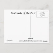 Oud Briefkaart - Zalm (Achterkant)