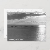 Oud Briefkaart - Zonnetijd, Landend, Cornwall (Voorkant / Achterkant)