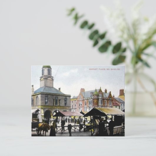 Oud Briefkaart - zuidelijke schilden, Tyne en Draa (Staand voorkant)