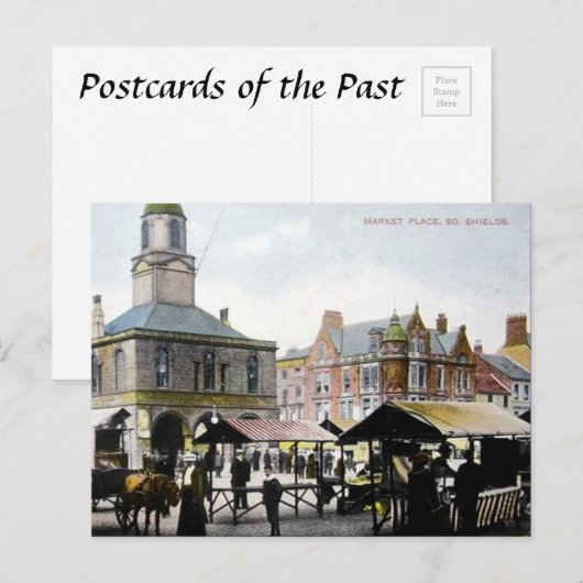 Oud Briefkaart - zuidelijke schilden, Tyne en Draa (Voorkant / Achterkant)