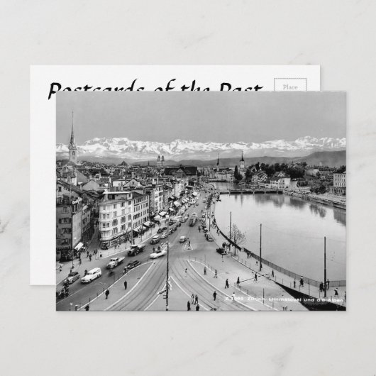 Oud Briefkaart - Zürich, Zwitserland (Voorkant / Achterkant)