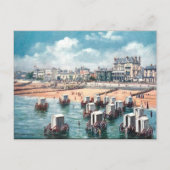 Oud Briefkaart - Zwemmachines bij Bognor (Voorkant)