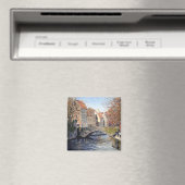 Oud-brug over het Kanaal in Schilderachtig Bruggen Magneet (Insitu (Vaatwasser))