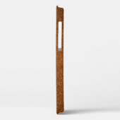 Oud bruin leder Case-Mate iPhone case (Achterkant / Links)