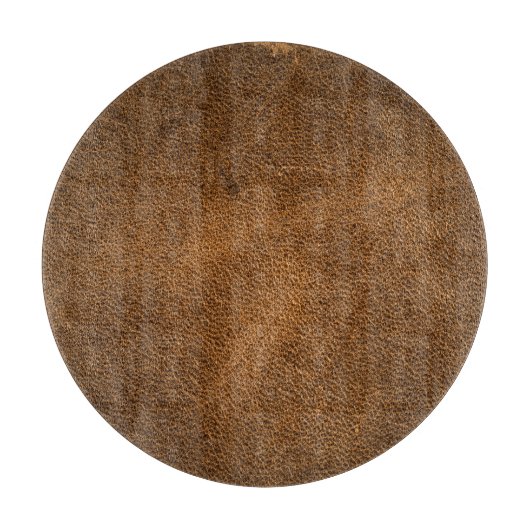 Oud bruin leer: getextureerde achtergrond snijplank (Voorkant)
