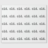 Oud. Cadeaupapier (Vlak)