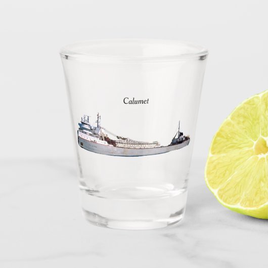 oud Calumet-glas Shot Glas (Voorkant)