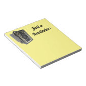 Oud cameraknoopje notitieblok (Schuin)