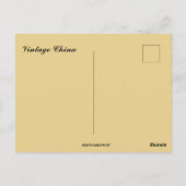 Oud Chinees Briefkaart (Achterkant)