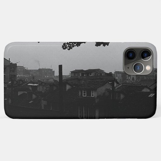 Oud Chinees Shanghai Stad Case-Mate iPhone Case (Achterkant (horizontaal))