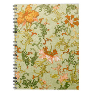 Oud Chinees Sieraad Jones Bloemen Notitieboek