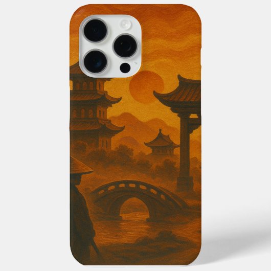Oud Chinees Telefoon Hoesje (Achterkant)
