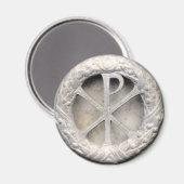 Oud christogram magneet (Voorkant / Achterkant)